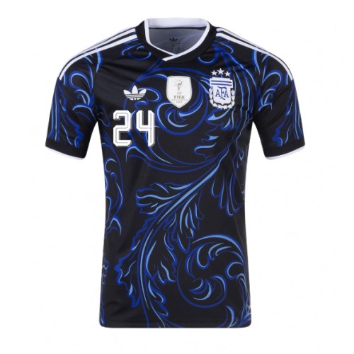 Argentina Enzo Fernandez #24 Replika Bortatröja VM 2026 Kortärmad